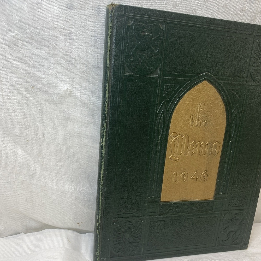 1946 St Marys PA Catholic High School Yearbook - THE MEMO Pennsylvania - Picture 2 of 15